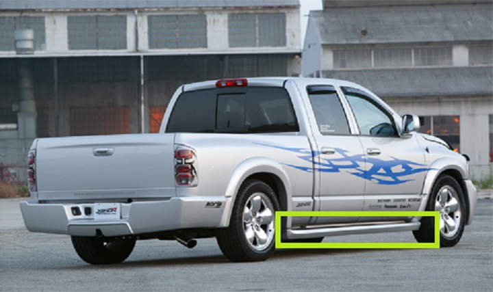 Xenon Running Boards 02-08 Dodge Ram Quad Cab Short Bed